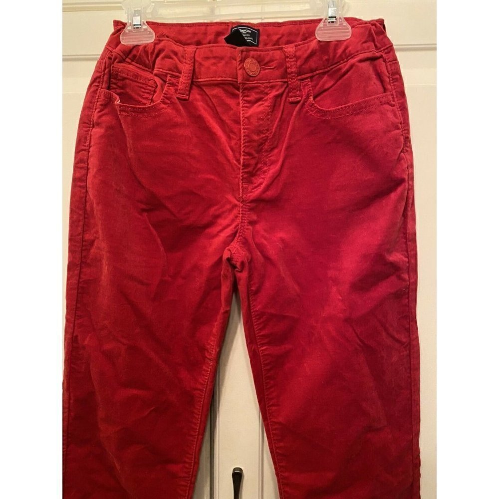 GAP Girl’s Size 14 Red Brushed Cotton Skinny Jean